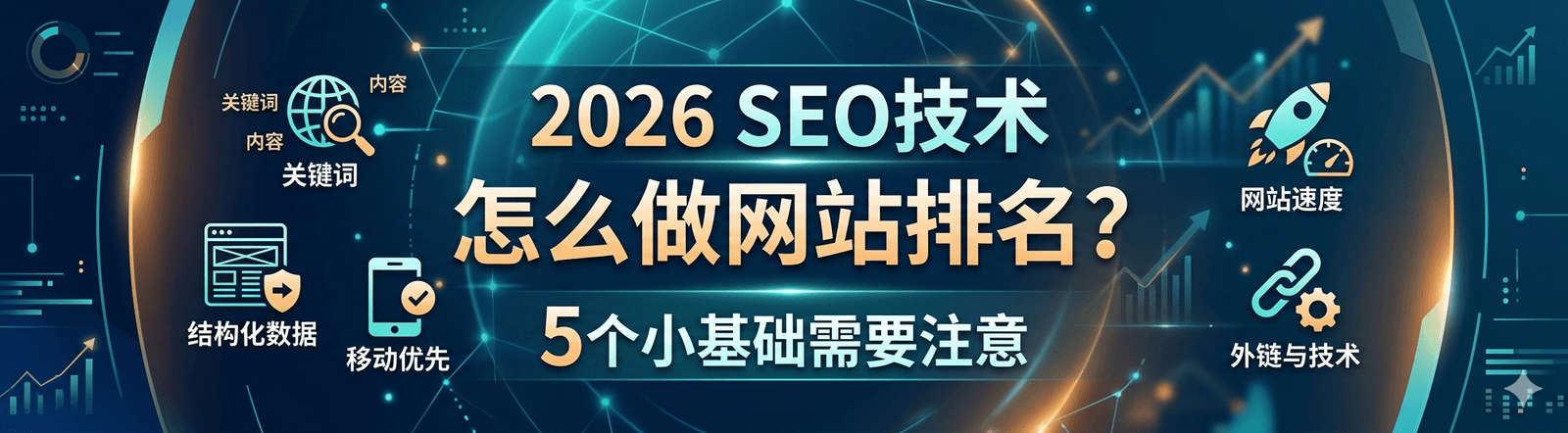 2026 SEO技术怎么做网站排名?5个小基础需要注意